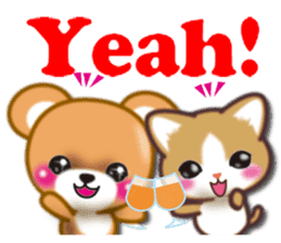 ryukyu dog and friends international sticker #5618473
