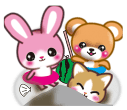 ryukyu dog and friends international sticker #5618482