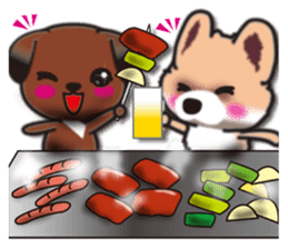 ryukyu dog and friends international sticker #5618484