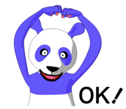 Life of the blue panda sticker #5618579