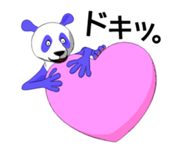 Life of the blue panda sticker #5618582