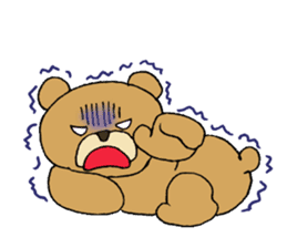 Kumatakun is angry sticker #5618921