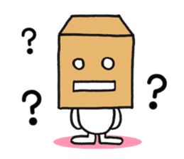 Middle-aged dressed in white 2(English) sticker #5619075