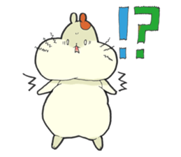 Hamster grand march (No.5) sticker #5619172