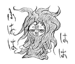 rakugaki Kuromi-chan sticker #5619285