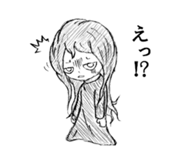 rakugaki Kuromi-chan sticker #5619287