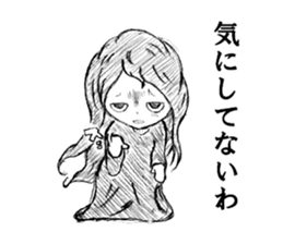 rakugaki Kuromi-chan sticker #5619301