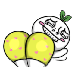 RadishMan! sticker #5619575