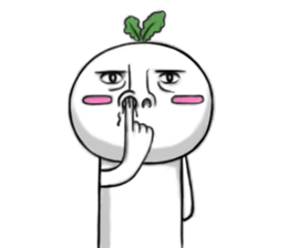 RadishMan! sticker #5619576