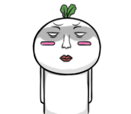 RadishMan! sticker #5619579