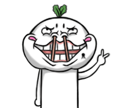 RadishMan! sticker #5619582