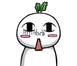 RadishMan! sticker #5619585