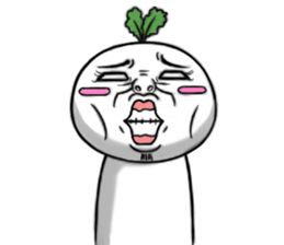 RadishMan! sticker #5619589