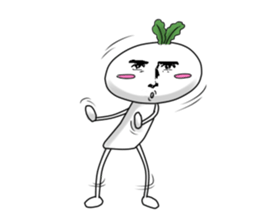 RadishMan! sticker #5619595