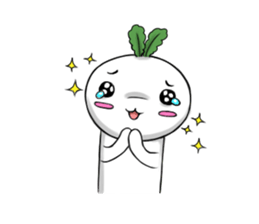 RadishMan! sticker #5619598