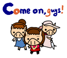 Let's have a drinking party! part1 sticker #5619753