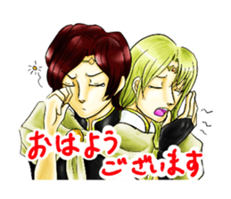 Kamus and Friends sticker #5620005