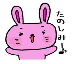 Rabbit's daily sticker #5620680