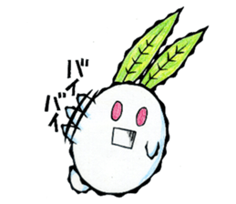 snow rabbit Clotho sticker #5620929
