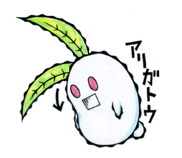 snow rabbit Clotho sticker #5620932
