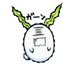 snow rabbit Clotho sticker #5620945