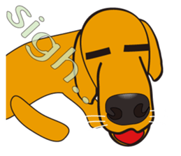 big nose dog pote 3 sticker #5621336