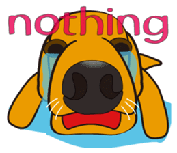 big nose dog pote 3 sticker #5621351