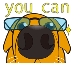 big nose dog pote 3 sticker #5621357