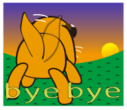 big nose dog pote 3 sticker #5621363