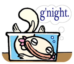 Upazo The Axolotl Classic sticker #5621367