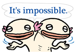 Upazo The Axolotl Classic sticker #5621373