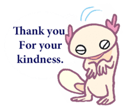 Upazo The Axolotl Classic sticker #5621390