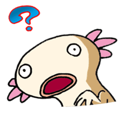Upazo The Axolotl Classic sticker #5621400