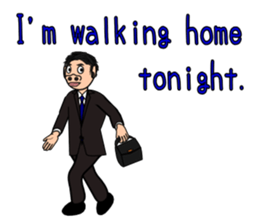 Hojiro go home. sticker #5621431