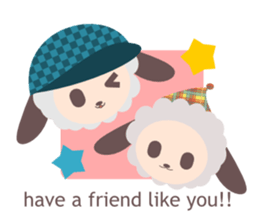 [Checkle Sheep-n]Stickers for Gift sticker #5621672
