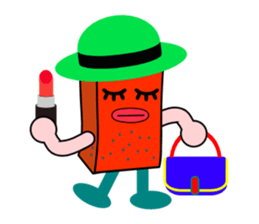 Red Konjac2 sticker #5621799