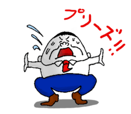 eggs director and fairy part2 sticker #5621934