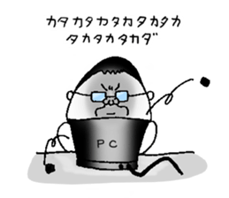 eggs director and fairy part2 sticker #5621960