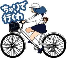 Girl student ninja Chiyona Mochizuki sticker #5622346