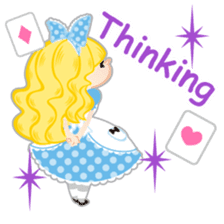 Alice -English- sticker #5622374