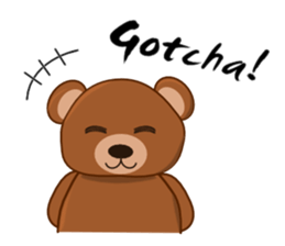 Men's sticker "MOTE-KUMA" sticker #5622729