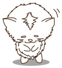 whiteneko sticker #5622764