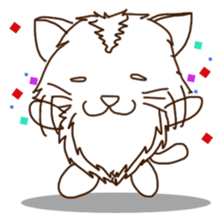 whiteneko sticker #5622770