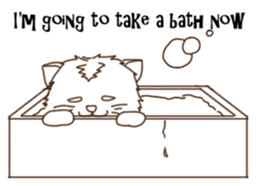 whiteneko sticker #5622788