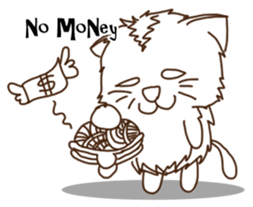 whiteneko sticker #5622800