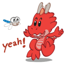 Mafai the dragon sticker #5623005