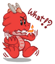 Mafai the dragon sticker #5623011