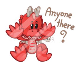 Mafai the dragon sticker #5623012