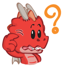 Mafai the dragon sticker #5623014