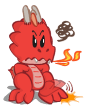 Mafai the dragon sticker #5623016